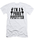 Im a Proud Pipefitter Pipe Laborer Pipefitters Tshirtconcepts Marvin Poppe T-Shirt