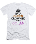 Im a Queen Crowned in My Curls Jacob Zelazny T-Shirt