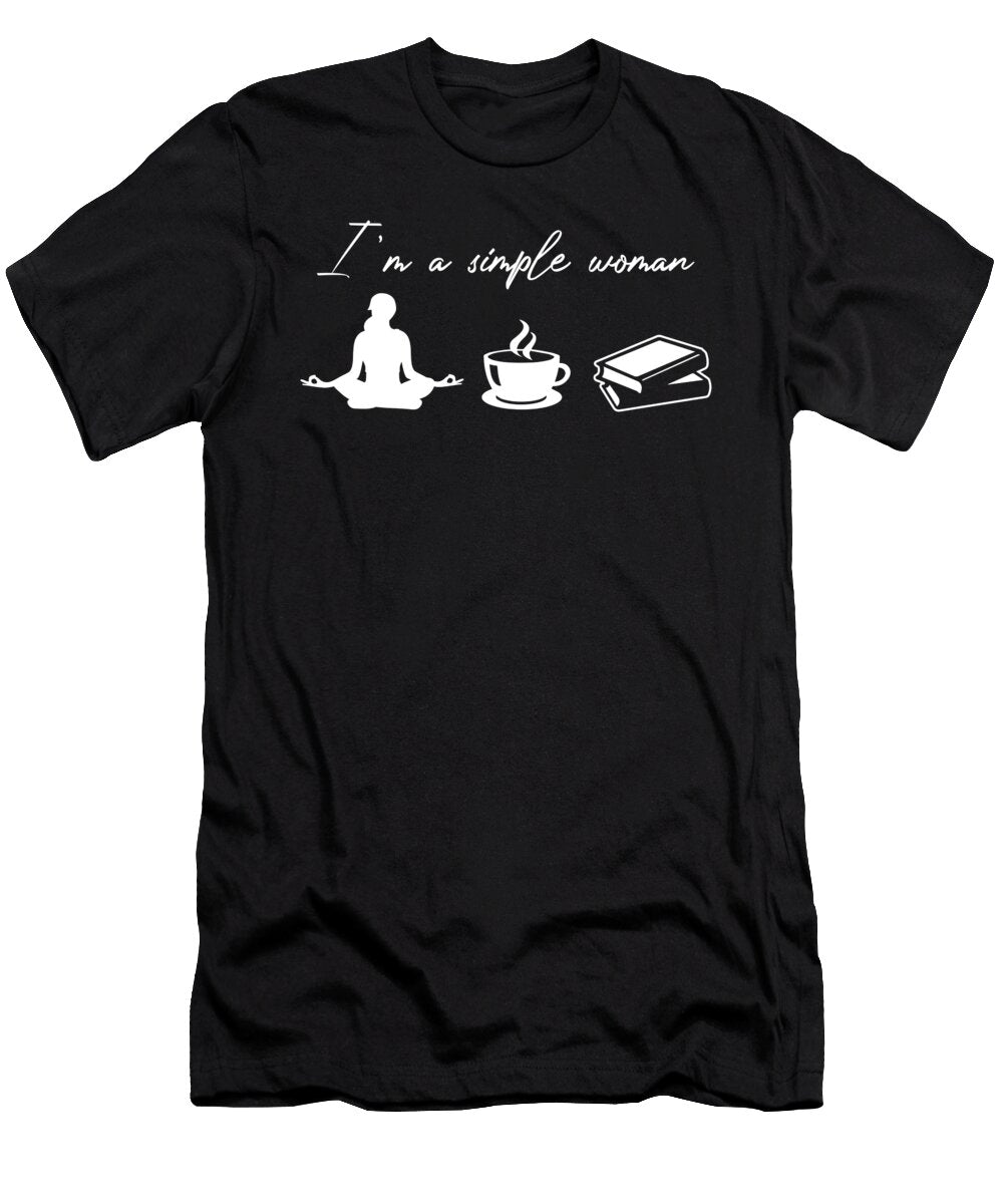 Im a Simple Woman I Love Books Thomas Larch T-Shirt