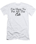 Im Here to Pet All the Cats Jacob Zelazny T-Shirt