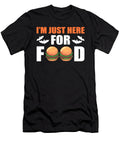 Im Just Here for Food Burger Halloween Alessandra Roth T-Shirt