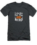 Im Just Here for the Hot Dogs Funny Hotdog Independence Day Oakleyray5mimi T-Shirt