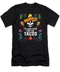 Im Just Here for the Nachos Mexican Food Nacho Eater Maximus Designs T-Shirt