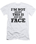 Im Not Angry This Is Just My Face Jacob Zelazny T-Shirt