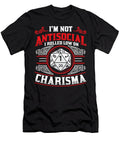 Im Not Antisocial I Rolled Low on Charisma Rpg Gamer 1 T-Shirt