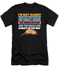 Im Not Clumsy the Floor Hates Me Foolish Armadillo Maximus Designs T-Shirt