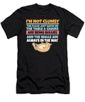 Im Not Clumsy the Floor Hates Me Foolish Cat Maximus Designs T-Shirt