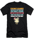 Im Not Clumsy the Floor Hates Me Foolish Chicken Maximus Designs T-Shirt