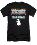 Im Not Clumsy the Floor Hates Me Foolish Panda Maximus Designs T-Shirt
