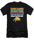 Im Not Clumsy the Floor Hates Me Foolish Turtle Maximus Designs T-Shirt