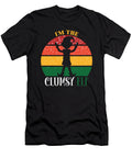 Im the Clumsy Elf Matching Christmas Vintage and Words T-Shirt