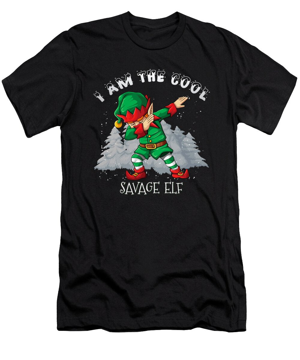 Im the Cool Savage Dabbing Elf Jose O T-Shirt