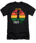 Im the Tired Elf Matching Christmas Vintage and Words T-Shirt