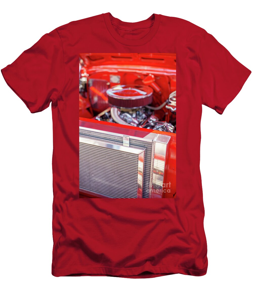 Image of a Muscle Car with Aluminum Intercooler Radiator Felix Mizioznikov T-Shirt