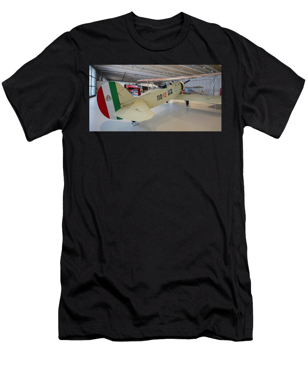 Imam Ro37 Lince At Italian Air Force Museum in Vigna Di Valle Italy Ivan Batinic T-Shirt