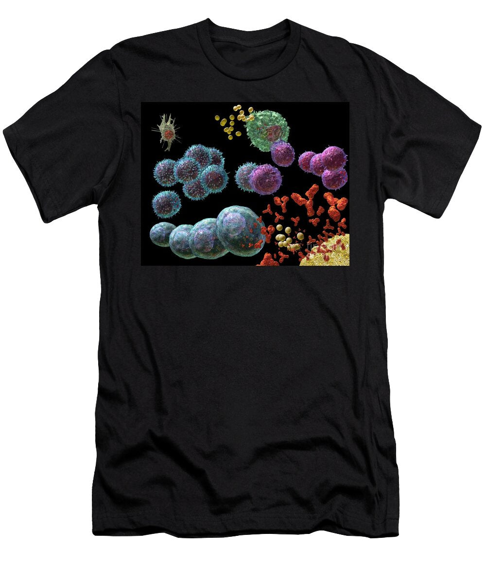 Immune Response Antibody 2 Russell Kightley T-Shirt