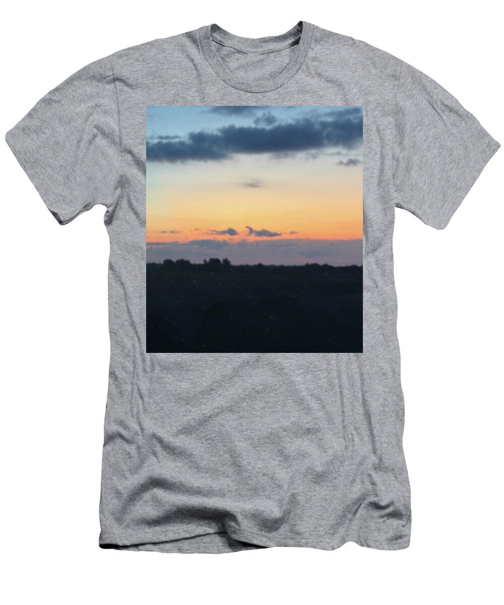 Impressionistic Midwest Sky LA Veta Kirby T-Shirt