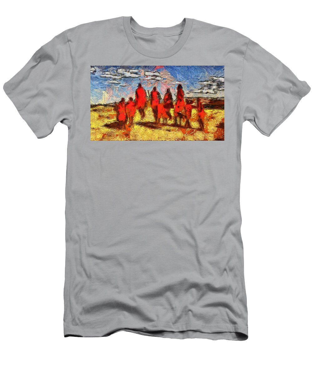 Impressions of the Maasai Mario Carta T-Shirt
