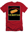 In Hotdog Veritas Funny Academic Barbecue Saying Chloe Gray T-Shirt
