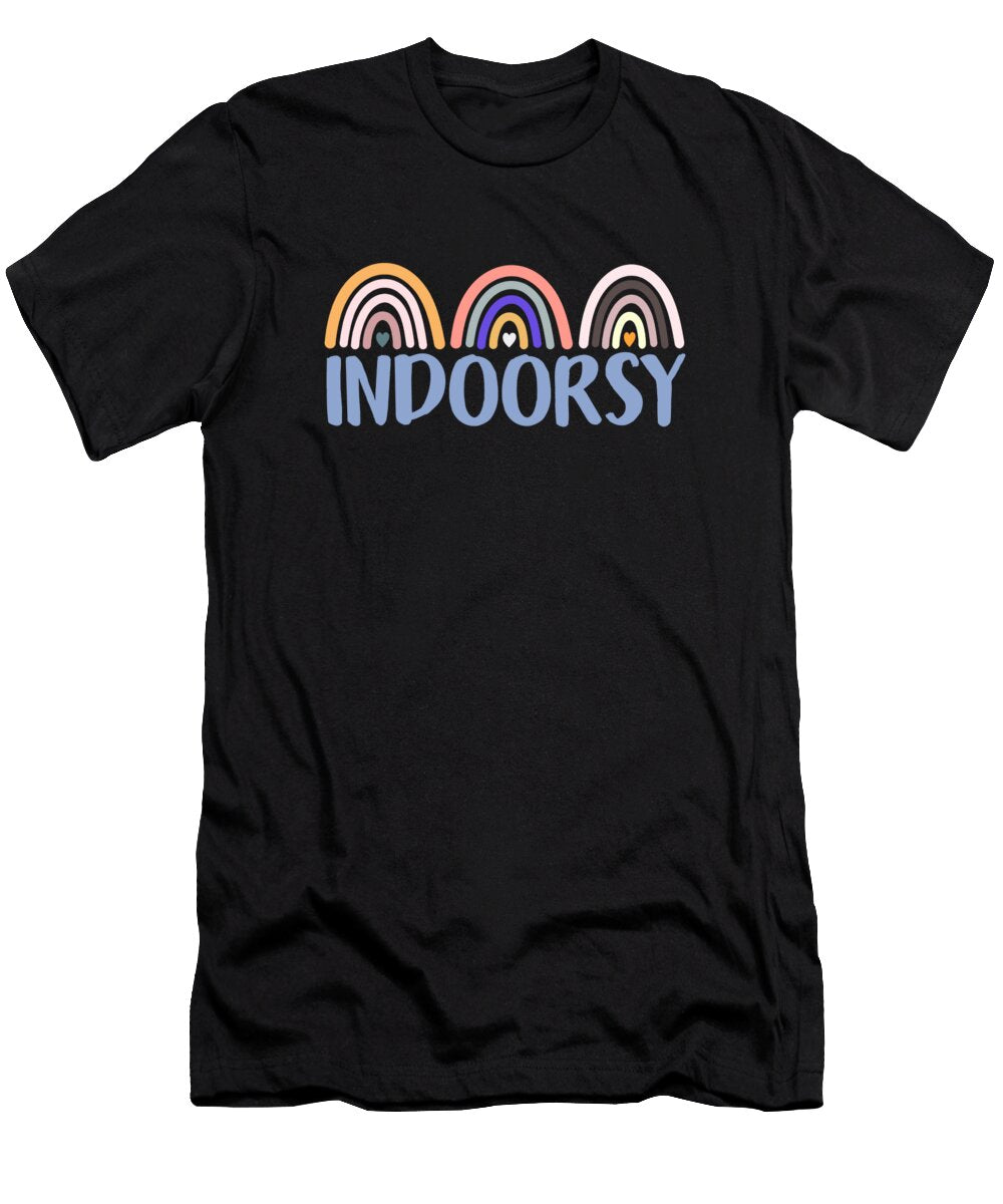 Indoorsy Introvert Indoorsy Cute Gifts for Introvert Indoors Sifou Store T-Shirt