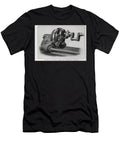 Industrial Machine Aligning Crankshaft for Grinding Process Av5 Historic Illustrations T-Shirt