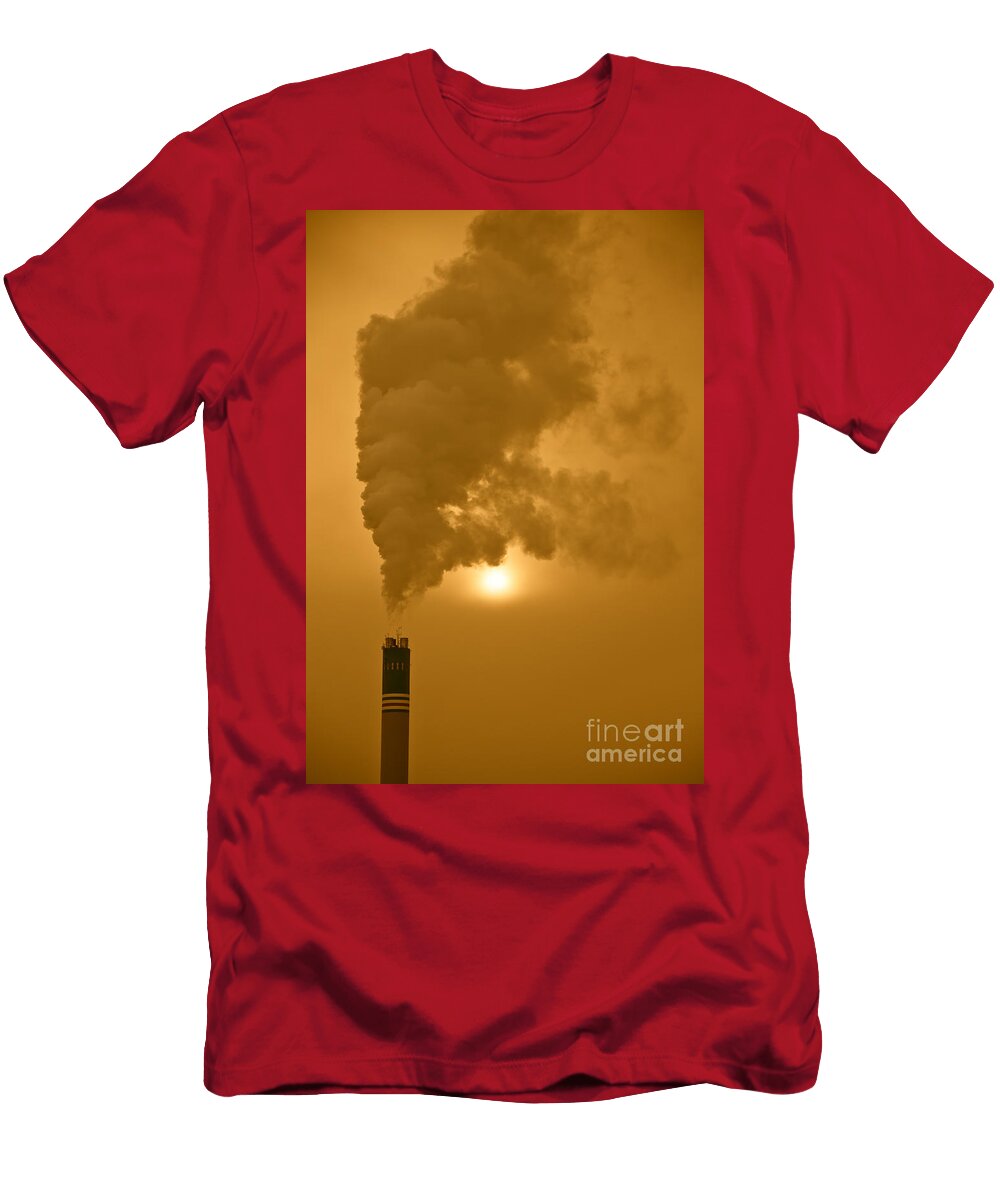 Industrial Pollution 01 Antony Mcaulay T-Shirt