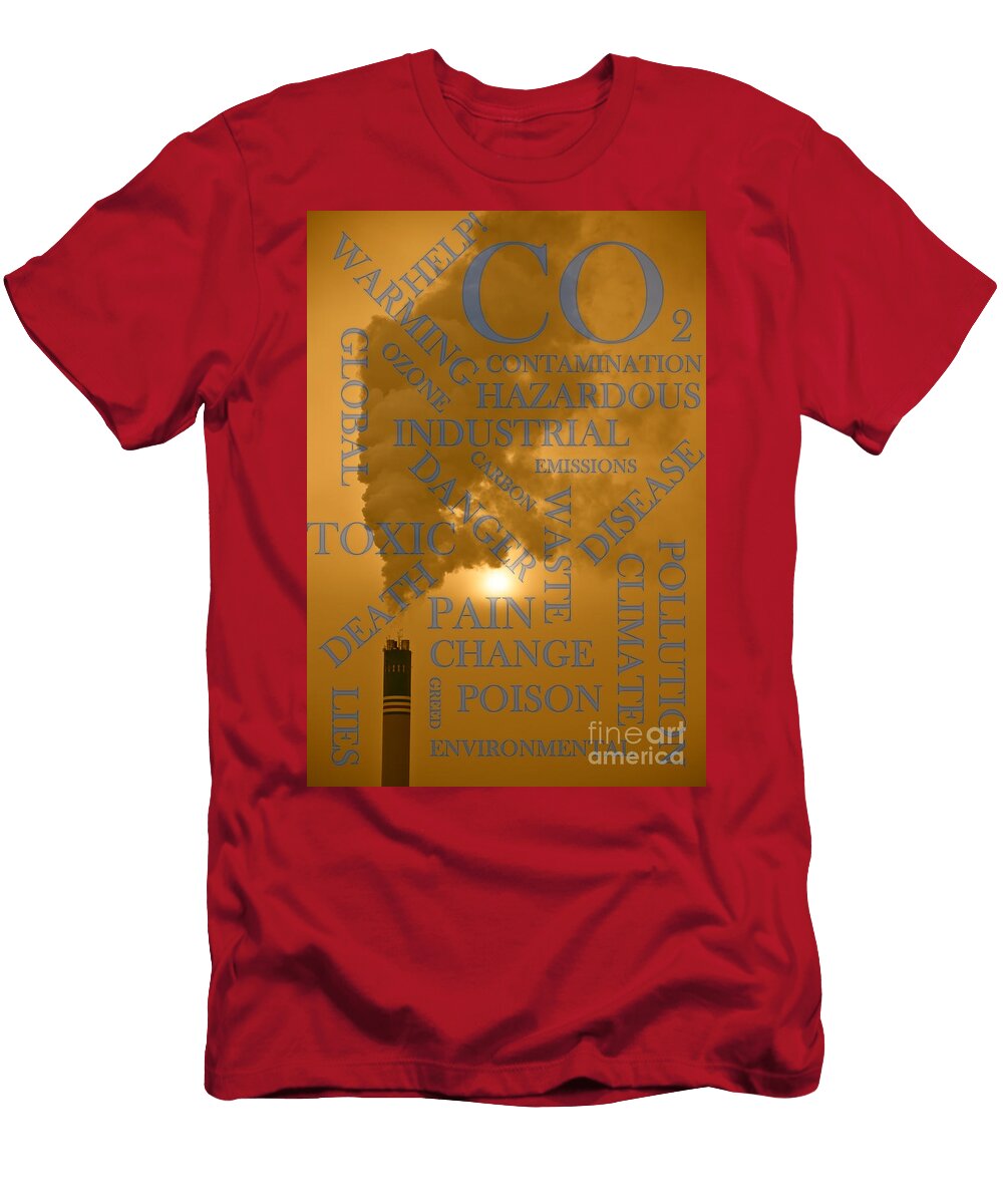 Industrial Pollution 02 Antony Mcaulay T-Shirt