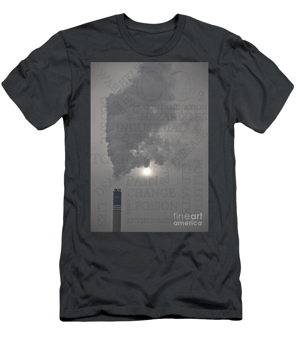 Industrial Pollution 03 Antony Mcaulay T-Shirt