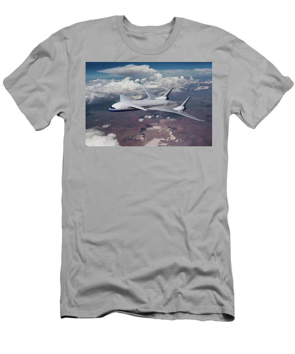 Inflight View of the Boeing Sonic Cruiser Erik Simonsen T-Shirt