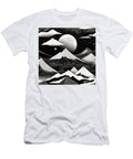Ink Peaks Geometry Mountain Majesty 48 Benito Del Ray T-Shirt
