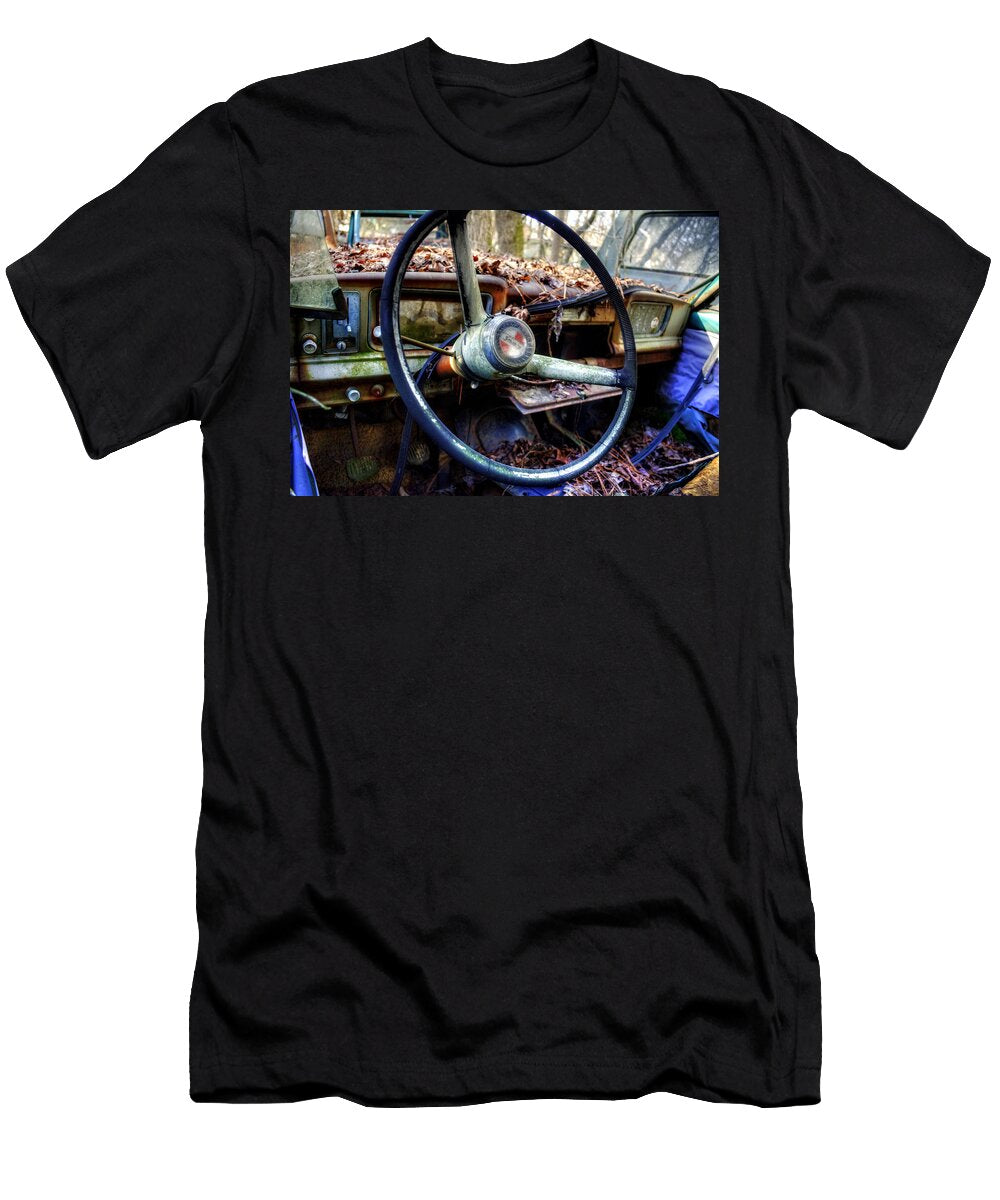 Inside an Old Jeep Greg Mimbs T-Shirt