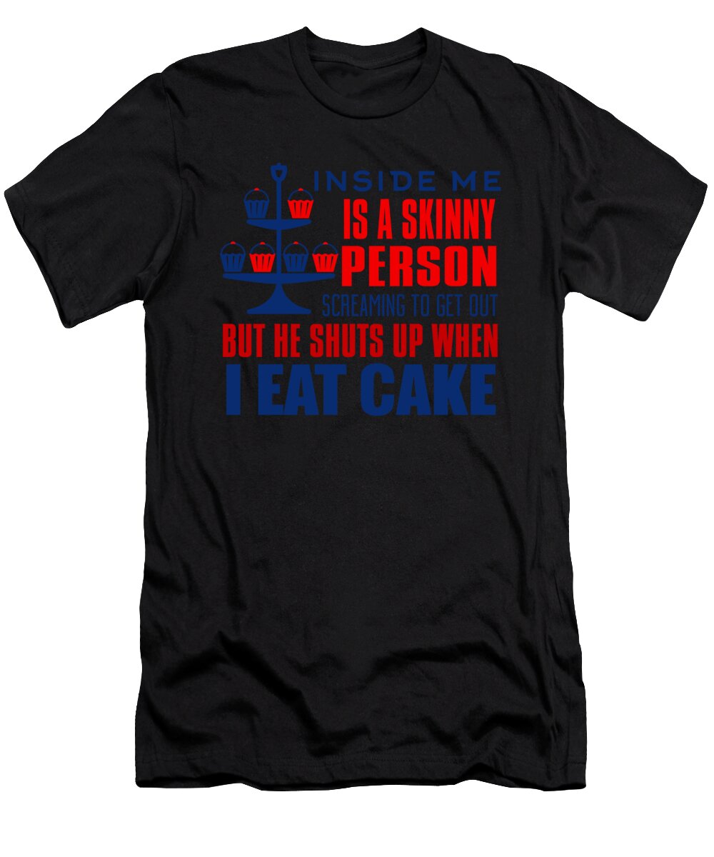 Inside Me Is a Skinny Person Screaming Jacob Zelazny T-Shirt