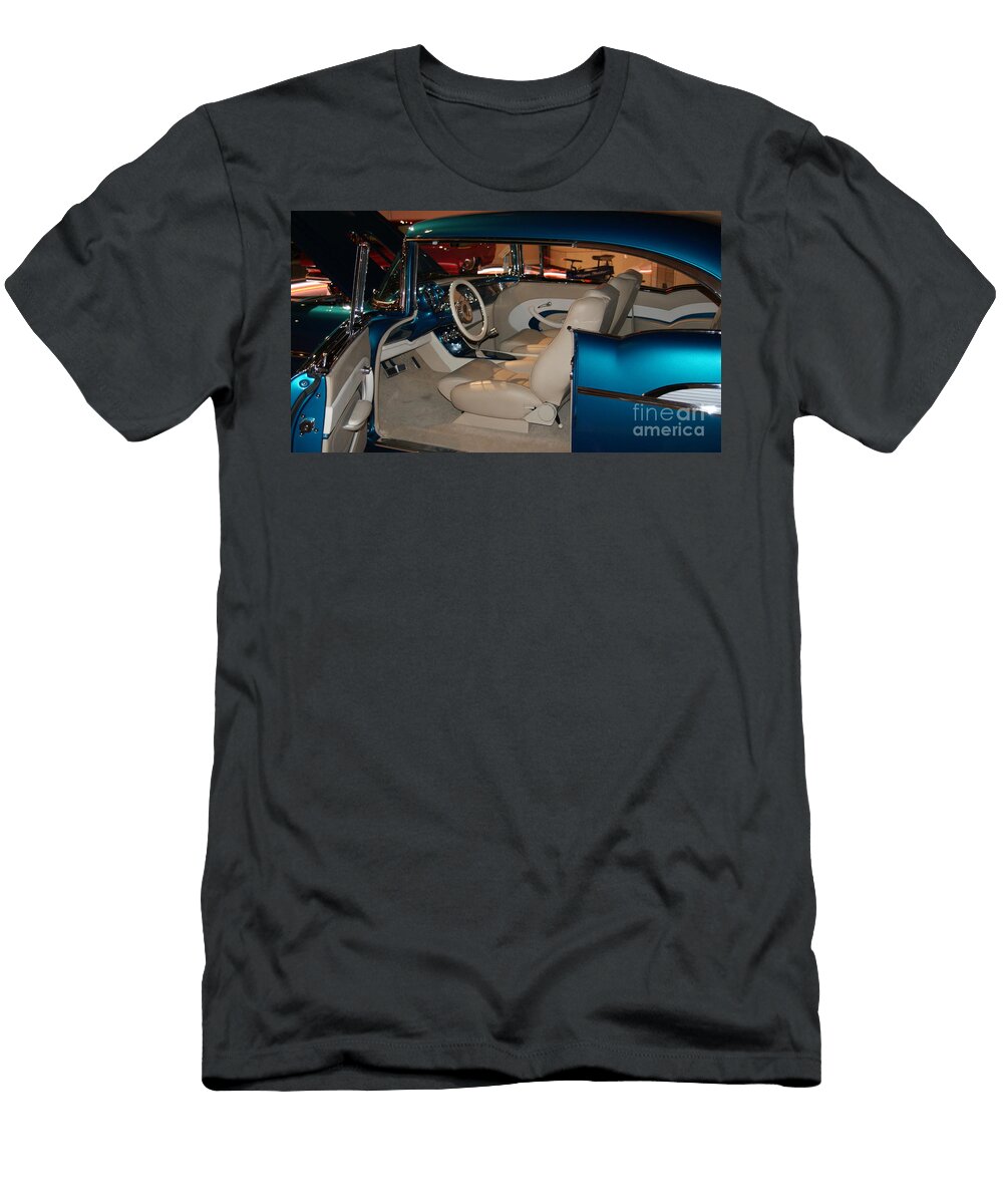 Inside the Incredibly Immaculate 57 Chevy Rob Luzier T-Shirt