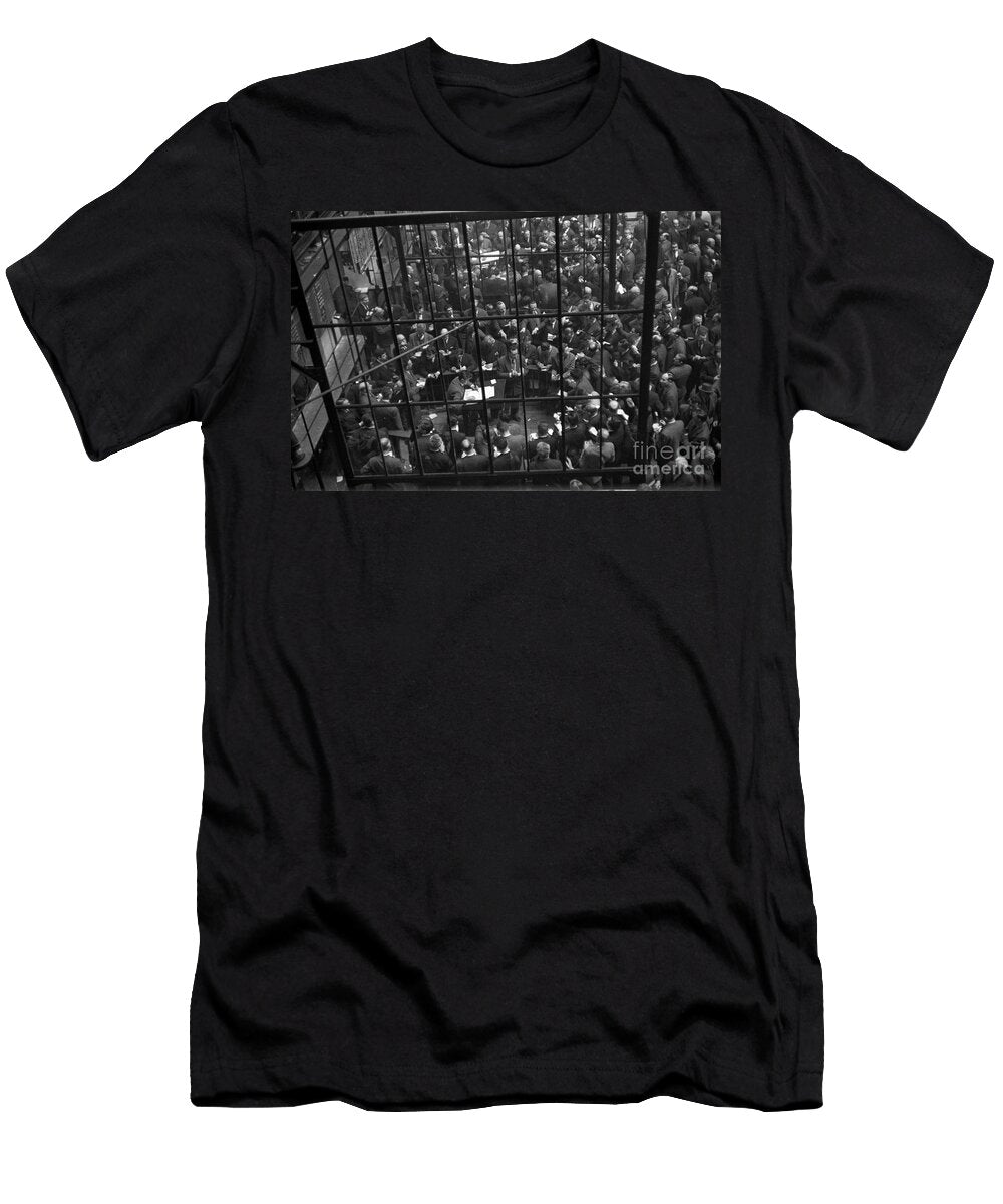 Interieur of the Paris Stock Exchange in 1965 T-Shirt