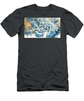 Intricate Cloud Maze Watercolor Maze Abstract Landscape Waffle Maze Delicious Paths Sweet Escape Det Elmer Powers T-Shirt