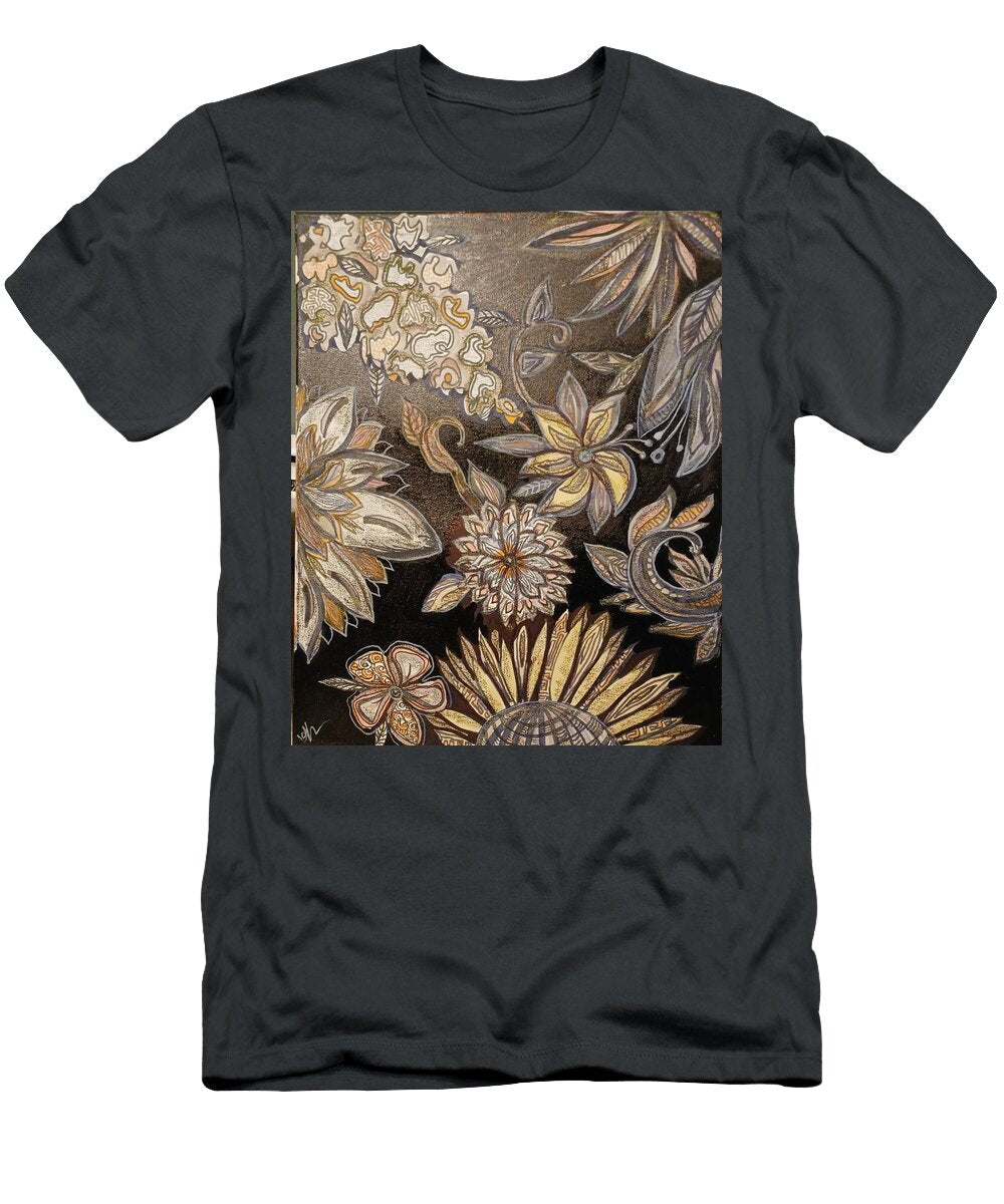 Intricate Floral Design Alyssa Bordenaro T-Shirt
