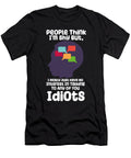 Introvert Antisocial Anti People Solitude Isolation Shy Toms Store T-Shirt