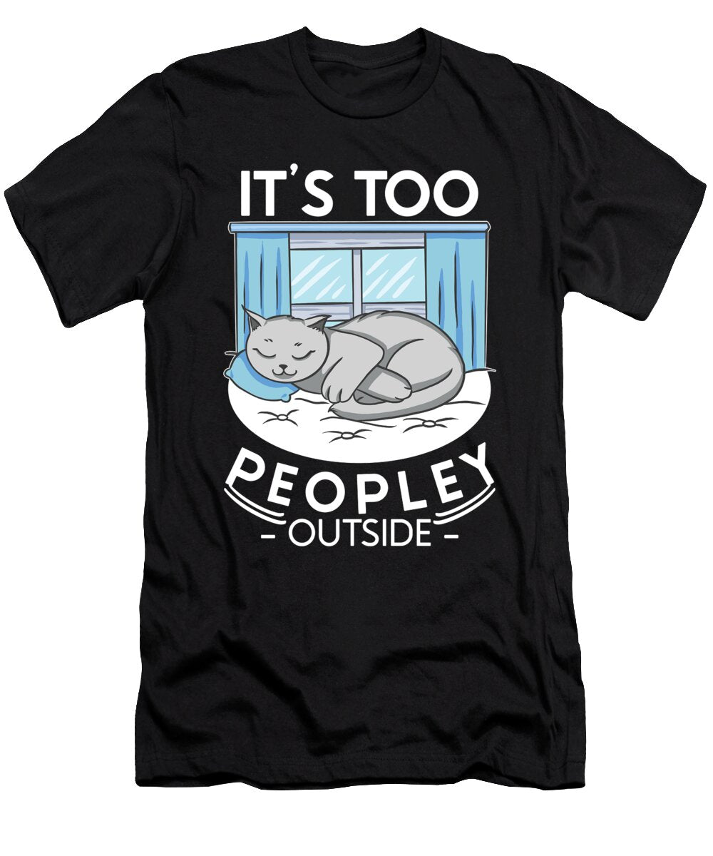 Introvert Cat Me T-Shirt