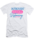 Introvert Social Distancing Expert Funny Quote Sweet Birdie Studio T-Shirt