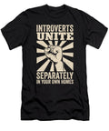 Introverts Unite Separately Retro Me T-Shirt