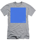 Inverse Chevron Diamond Pattern in Red Orange and True Blue N2381 Holy Rock Design T-Shirt
