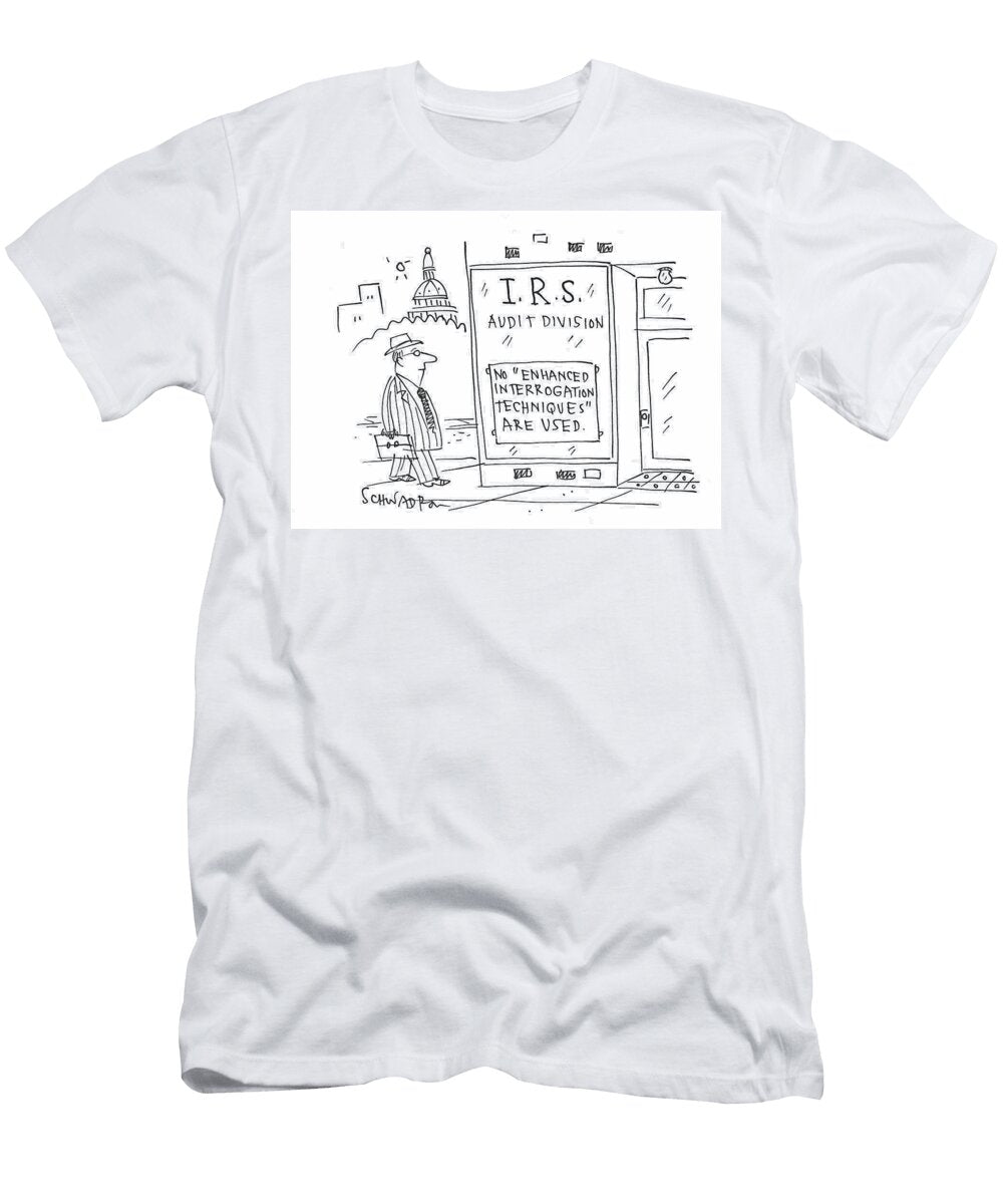 Irs Audit Division No Enhanced Interrogation Harley Schwadron T-Shirt