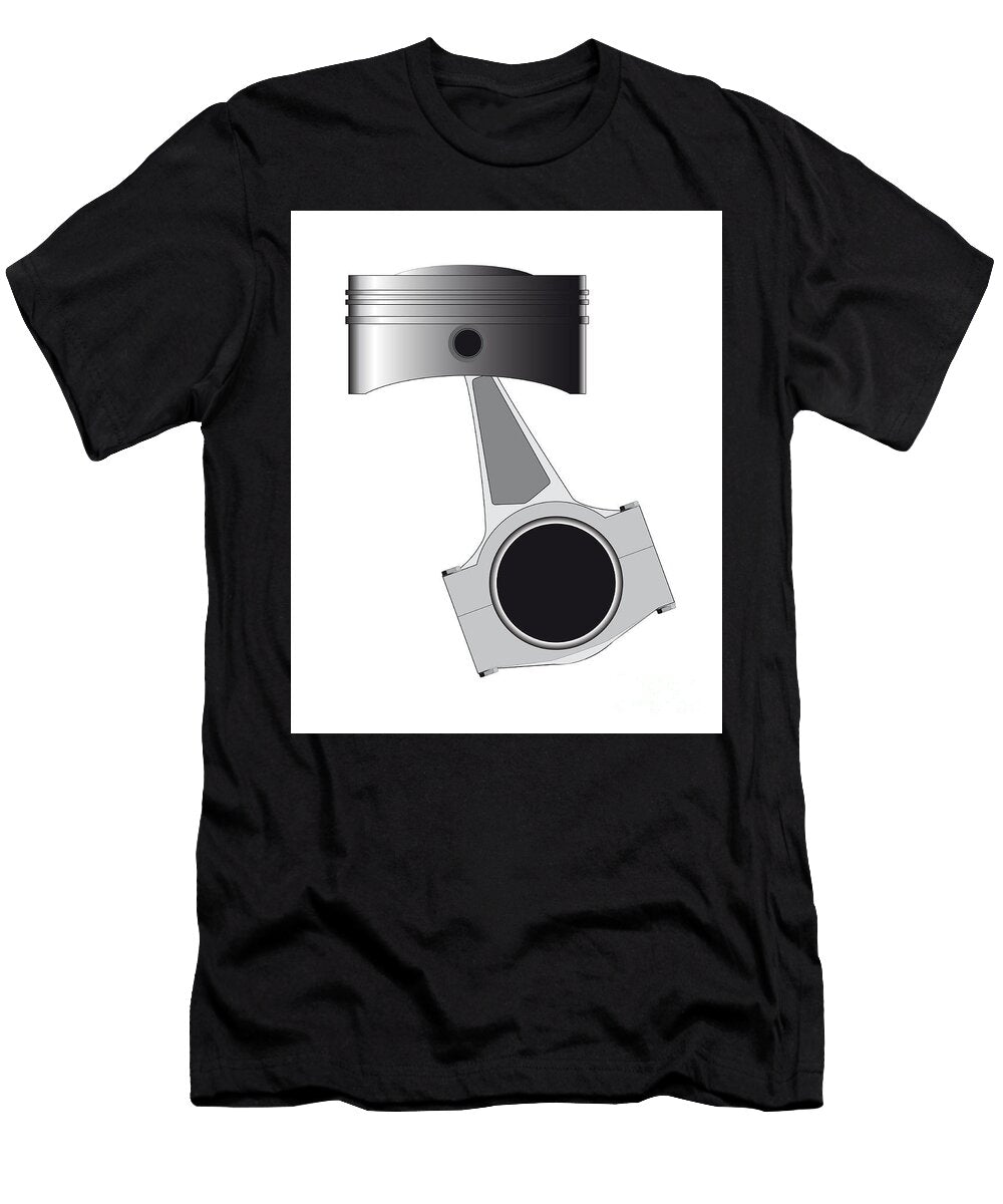 Isolated Auto Piston Bigalbaloo Stock T-Shirt