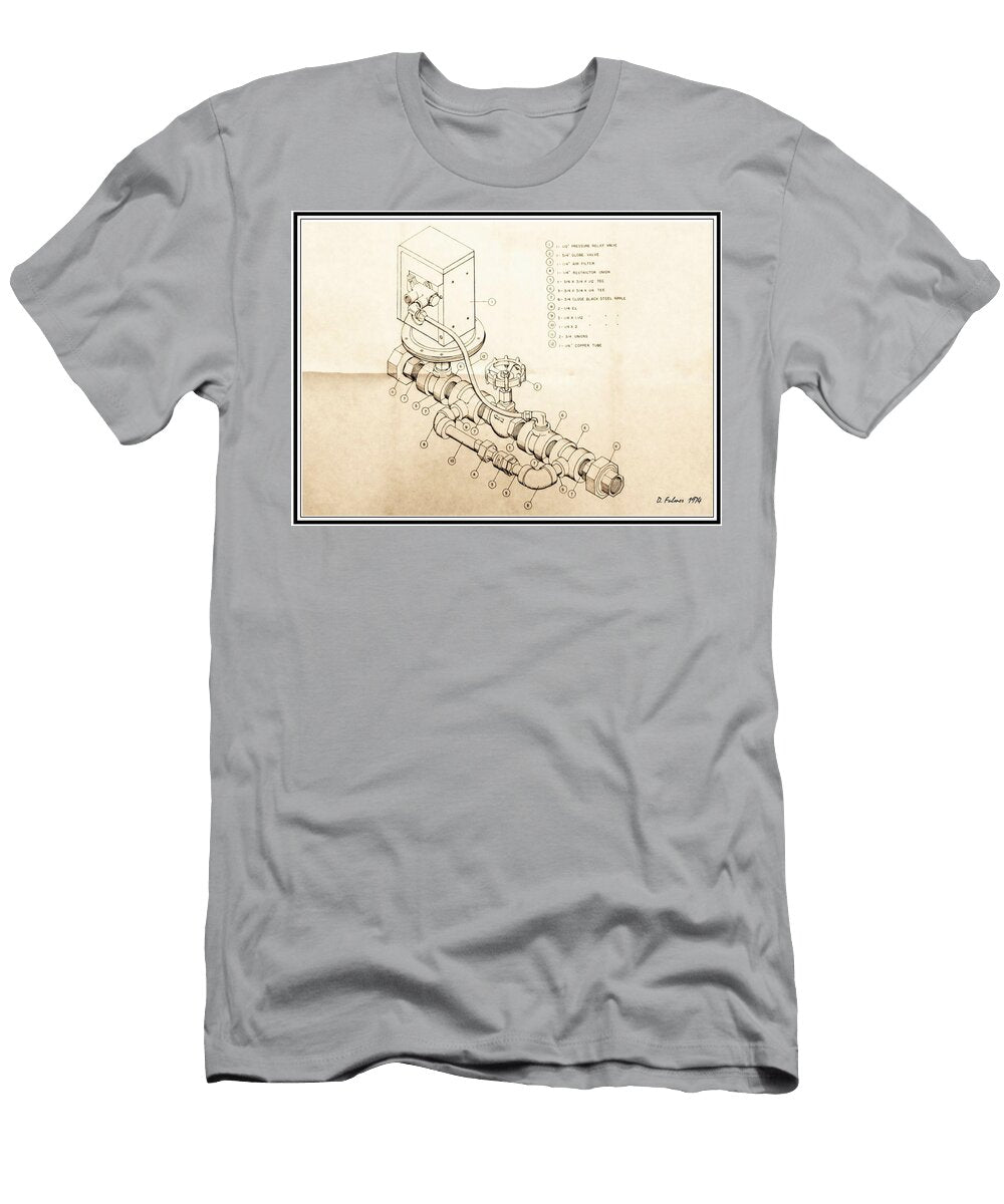 Isometric Drawing Denise Fulmer T-Shirt