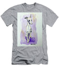 Italian Greyhound in Purple Zelda Tessadori T-Shirt