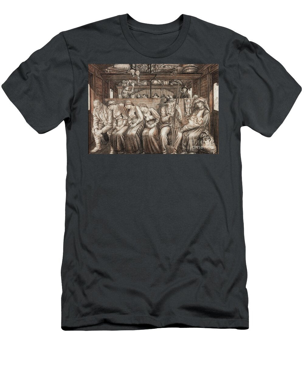 Italian Harvesters Travelling C1924 Job Nixon T-Shirt