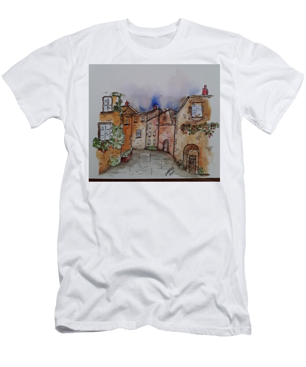 Italian Street Scene Jude Kirby T-Shirt