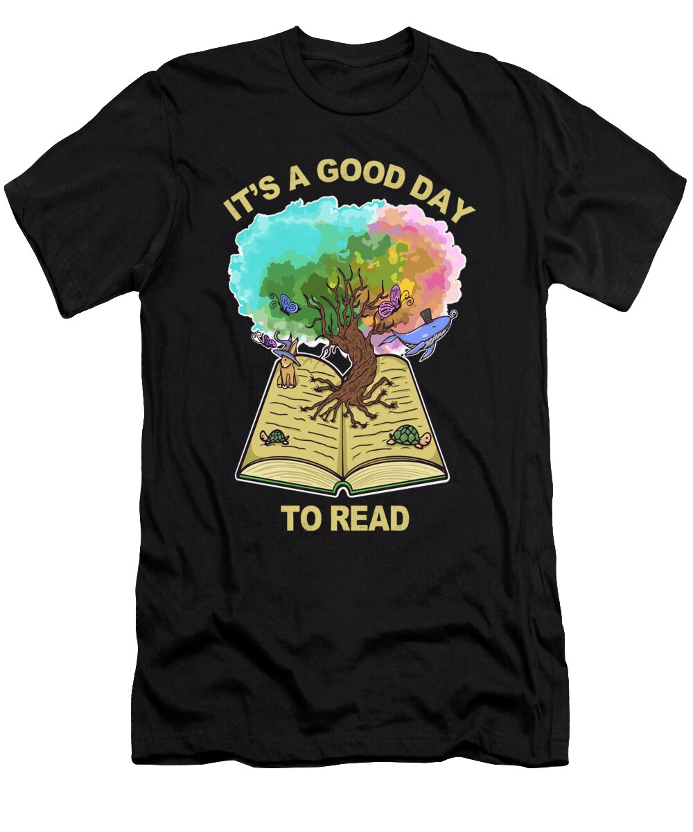Its a Good Day to Read Summer Reading All Together Now Maximus Designs T-Shirt