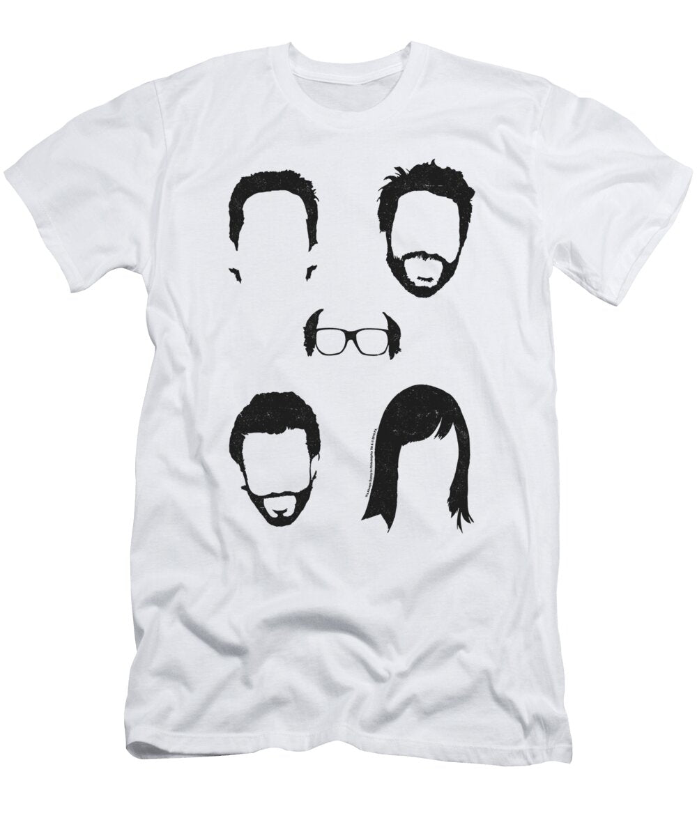 Its Always Sunny in Philadelphia Casted Shadows Black Sienna Householder T-Shirt