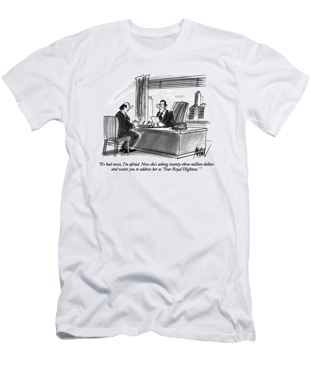 Its Bad News Kenneth Mahoo T-Shirt